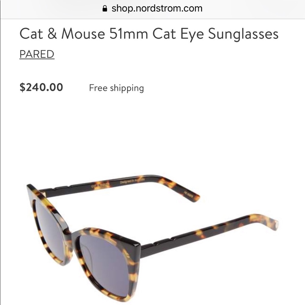 PARED cat and mouse sunglasses 🕶 💜